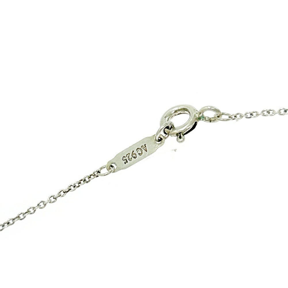 Tiffany Co Silver Interlocking Circle Necklace - image 7